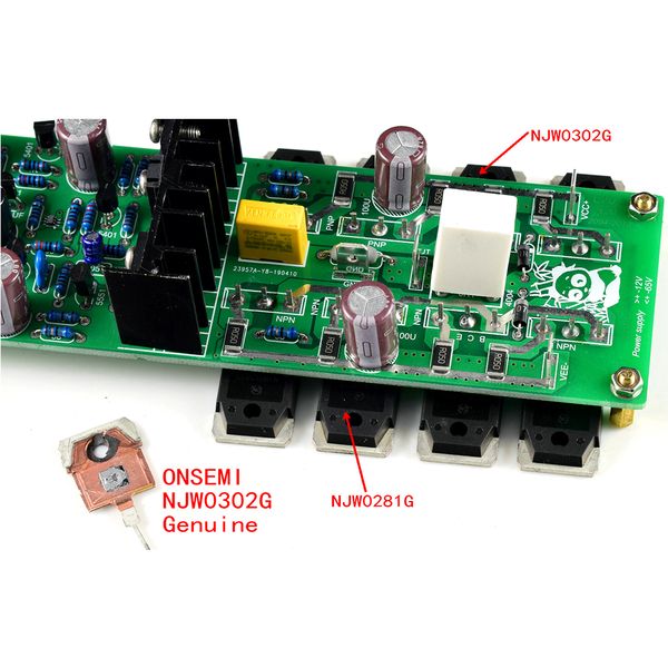 One Pair LJM HI-END Ultra-low Distortion Sound Amplifier DIY Kits and finished boards for L20.5 Dual Channels Audio Amplifiers