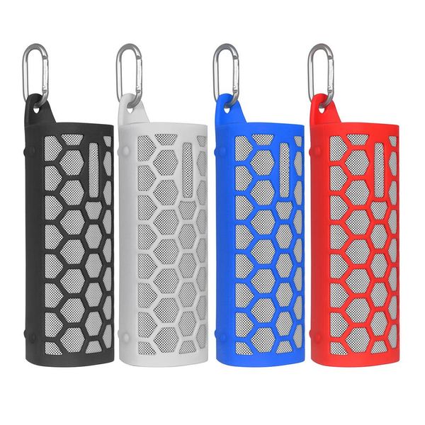 Portable Honeycomb Protective Cover Shell Silicone Case Skin Compatible With Sonos Roam Smart Bluetooth-compatible Speaker
