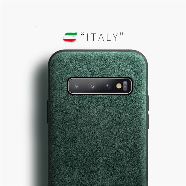 Suede Leather Silicone Case For Samsung Galaxy A52 A32 5G 4G S23 S22 S21 Ultra S20 FE S8 S9 S10 Plus Note 20 10 Shockproof Cover