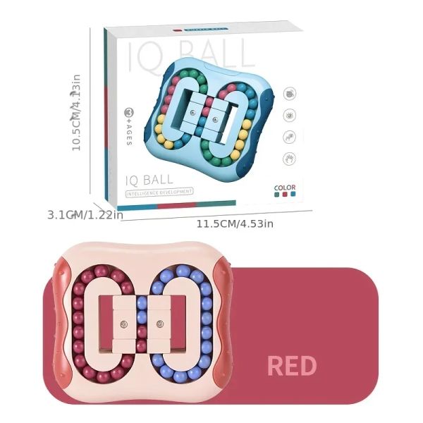 335Rotating Magic Bean Fingertip Toy Puzzles Games for Kids Adults Intelligence Montessori Educational Toys