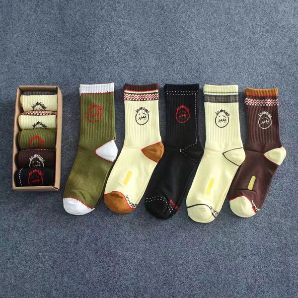 Designer Mens stockings Women Cotton Socks Luxe Sports mesh sock basketball Letter Printed Sockings Skateboard Fashion Sock Embroidery Christmas Season 6 With Box, 015 - 5 pairs
Designer Mens stockings Women Cotton Socks Luxe Sports mesh sock basketball Letter Printed Sockings Skateboard Fashion Sock Embroidery Christmas Season 6 With Box, 015 - 5 pairs