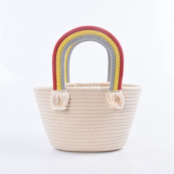 High quality women high-end rainbow bag large capacity carrying basket gift celebration centenary banquet storage basket classic practical vacation bag, Pink
High quality women high-end rainbow bag large capacity carrying basket gift celebration centenary banquet storage basket classic practical vacation bag, Pink