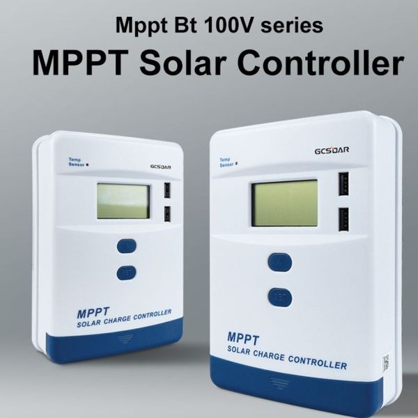 GCSOAR MPPT 12/24V 40A Solar Charging Controller Built-in BLE for Lithium Batteries Lead-Acid Batteries for Home RV