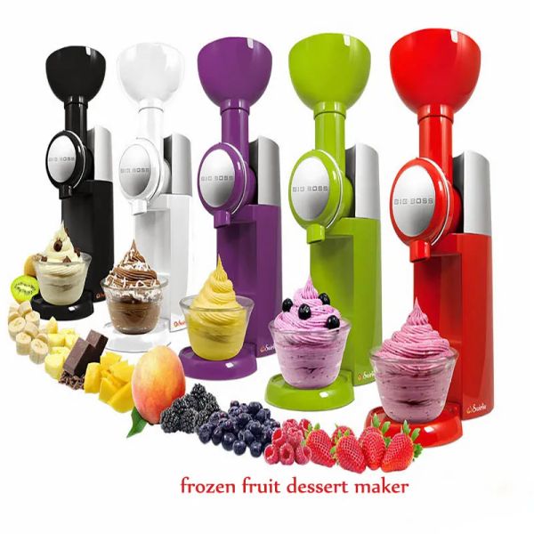 DHgate DIY Frozen Fruit Dessert Maker Fruit Ice Cream Machine Milkshake Machine Electric Ice Cream Maker EU/US/UK/AU plug 160w sold by DHgate