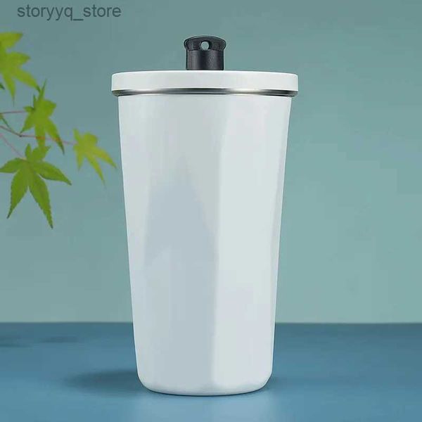 Mugs 600ml Dia Coffee Cup Vacuum Stainless Steel Keep Cold and Hot Mug Value Large Capacity Car Mounted Straw Thermos Q240625, Orange
Mugs 600ml Dia Coffee Cup Vacuum Stainless Steel Keep Cold and Hot Mug Value Large Capacity Car Mounted Straw Thermos Q240625, Orange