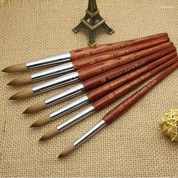 Nail Brushes Kosky Hair Brush Wood Handle Salon Pen Carving Drawing Painting Quality Manicure Tools TIANMI
Nail Brushes Kosky Hair Brush Wood Handle Salon Pen Carving Drawing Painting Quality Manicure Tools TIANMI