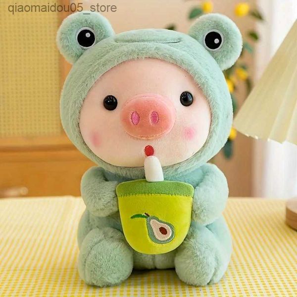 Plush Dolls 9 8in 25cm Cute Piglet Stuffed Animals Toy Soft Plushies Throw Pillow Pig Doll with Boba Tea 231115 Q240625, Pink
Plush Dolls 9 8in 25cm Cute Piglet Stuffed Animals Toy Soft Plushies Throw Pillow Pig Doll with Boba Tea 231115 Q240625, Pink