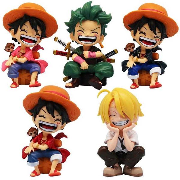 13cm One Piece Anime Figure Sitting Laughing Luffy Action Figures Kawaii Sanji Zoro Figurine Room Car Ornaments Collection Toys
13cm One Piece Anime Figure Sitting Laughing Luffy Action Figures Kawaii Sanji Zoro Figurine Room Car Ornaments Collection Toys