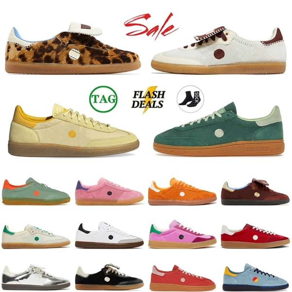 Top Quality Wales Bonner Pony Leopard Designer casual Shoes Blue Grey Vegan Green Rose Pink Velvet Trainers Black White Vegan Fashion Sneakers chaussure Big Siz
Top Quality Wales Bonner Pony Leopard Designer casual Shoes Blue Grey Vegan Green Rose Pink Velvet Trainers Black White Vegan Fashion Sneakers chaussure Big Siz