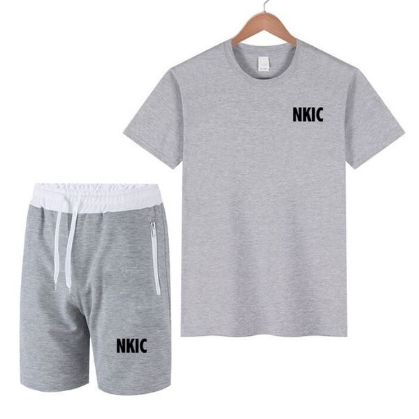 Summer Breathable Brand LOGO Sports Suit Men's Short-Sleeved Shorts 100% Cotton Gray T-Shirt Short Pants Casual Running Suit, Yellow
Summer Breathable Brand LOGO Sports Suit Men's Short-Sleeved Shorts 100% Cotton Gray T-Shirt Short Pants Casual Running Suit, Yellow