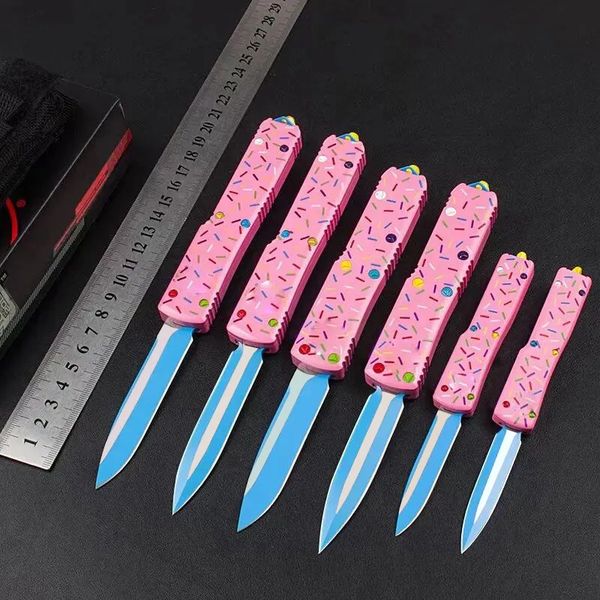 JUFULE Made UT70/UT85 Dessert Warrior Auto Knife UT Aluminium Handle Hunt Camp Tactical Survival Outdoor EDC Tool Kitchen Automatic Pink Utility Knives
JUFULE Made UT70/UT85 Dessert Warrior Auto Knife UT Aluminium Handle Hunt Camp Tactical Survival Outdoor EDC Tool Kitchen Automatic Pink Utility Knives