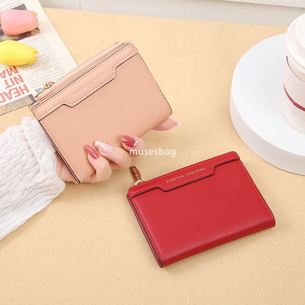 Advanced Women's Designer New Korean Wallet Fashionable and Minimalist Cross border Short Style Multi Card versatile and Practical Multi functional Zero Wallet, Black 
Advanced Women's Designer New Korean Wallet Fashionable and Minimalist Cross border Short Style Multi Card versatile and Practical Multi functional Zero Wallet, Black