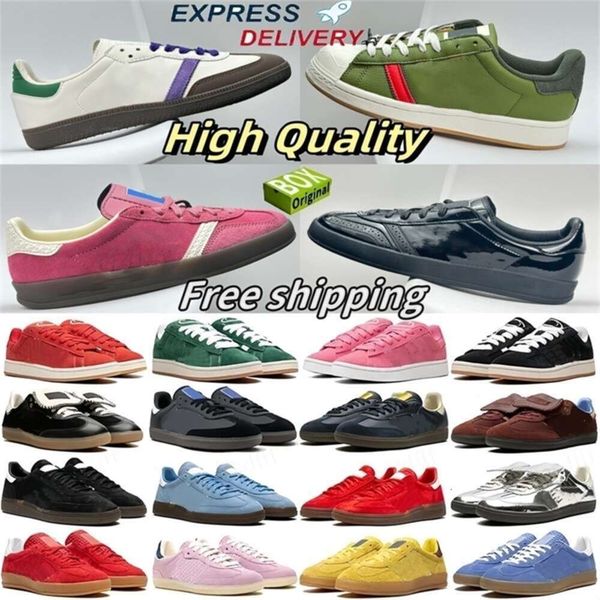 Designer shoes Originals Handball Spezials Casual Shoes for Men Women Designer Core Black Navy Gum Chalk White Light Blue Platform Sneakers Size 36-45
Designer shoes Originals Handball Spezials Casual Shoes for Men Women Designer Core Black Navy Gum Chalk White Light Blue Platform Sneakers Size 36-45