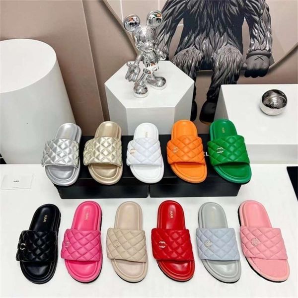 Slip Luxury on sandale Double casual shoe quilted Leather platform Sandals Designer flip flop Woman man sliders loafer bread beach tazz Slipper slide outdoor s, Orange
Slip Luxury on sandale Double casual shoe quilted Leather platform Sandals Designer flip flop Woman man sliders loafer bread beach tazz Slipper slide outdoor s, Orange