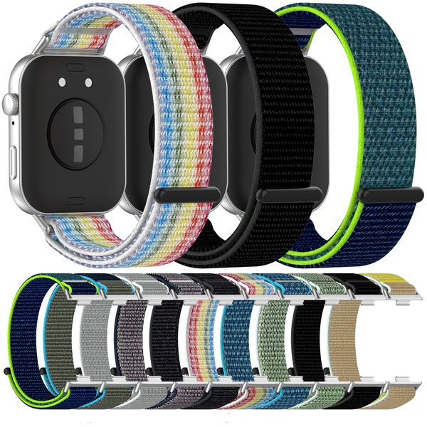 Magic Tape Watch Band Compatible with Huawei Watch Fit 3 Fit3 Colorful braid Strap Smartwatch Wristband
Magic Tape Watch Band Compatible with Huawei Watch Fit 3 Fit3 Colorful braid Strap Smartwatch Wristband
