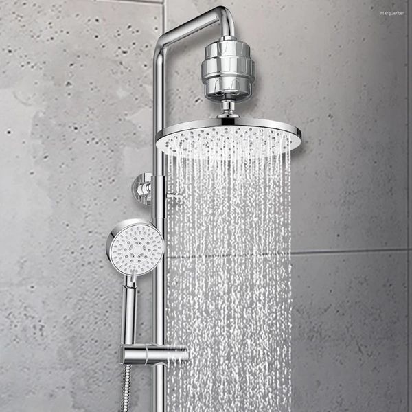 Bath Accessory Set 15 Stages Shower Head Filter Softener Hard Water Replacement Bathroom Accessories
Bath Accessory Set 15 Stages Shower Head Filter Softener Hard Water Replacement Bathroom Accessories