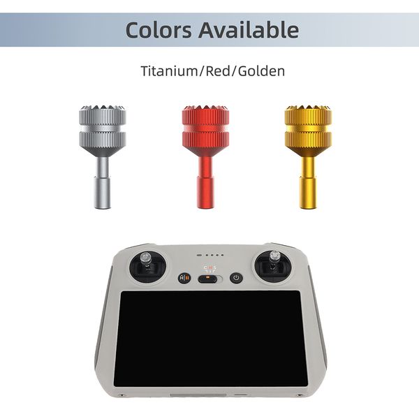 New Drone Remote Control Joystick Thumb Rocker Stick Protector Rod for DJI Mini 3 PRO/ Air 3 Controller Accessories 2 Pcs/Set