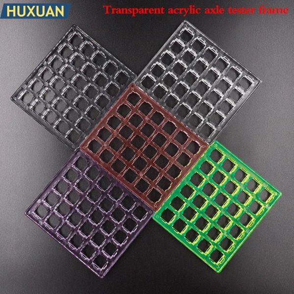 30 / 24 holes Switch Tester Mechanical Keyboard Switches Body Tester Metal Bracket Acrylic Hight Kaihua Cherry