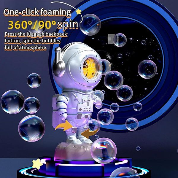 Machine Automatic Bubble Astronaut 360 Degree Rotatable Bubble Machines For Outdoors Automatic Bubble Toys For Parties Outdoor & s
Machine Automatic Bubble Astronaut 360 Degree Rotatable Bubble Machines For Outdoors Automatic Bubble Toys For Parties Outdoor & s