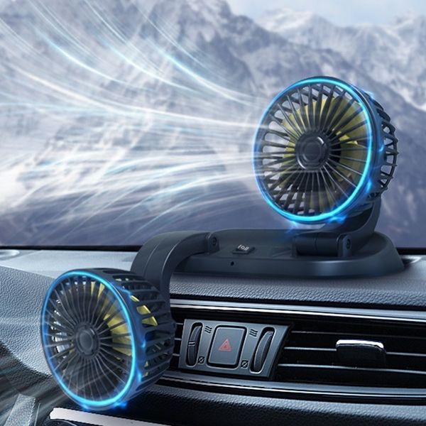 Car 5V/12V/ Fan Cooling Car Fan Dual Head Usb Car Fan 2 Speeds Adjustable for Auto Cooler Air Fan Car Accessories Fan
Car 5V/12V/ Fan Cooling Car Fan Dual Head Usb Car Fan 2 Speeds Adjustable for Auto Cooler Air Fan Car Accessories Fan