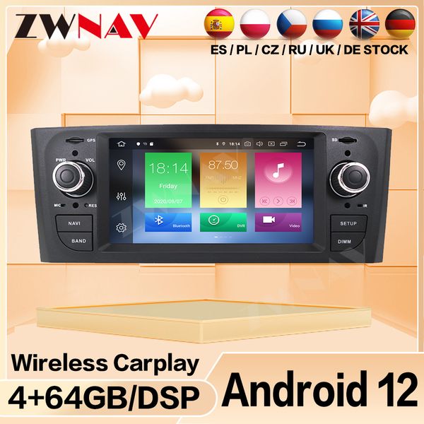 Video Carplay For FIAT Punto Linea 2005 2006 2007-2009 Radio Bluetooth Android Auto Screen Stereo Automotive Multimedia Central motive
Video Carplay For FIAT Punto Linea 2005 2006 2007-2009 Radio Bluetooth Android Auto Screen Stereo Automotive Multimedia Central motive