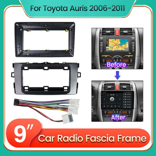 Radio Car Fascia Frame For Toyota Auris E150 2006 2007 2008 2009 2010 2011 2012 Dash Fitting Panel Kit Optional cable
Radio Car Fascia Frame For Toyota Auris E150 2006 2007 2008 2009 2010 2011 2012 Dash Fitting Panel Kit Optional cable