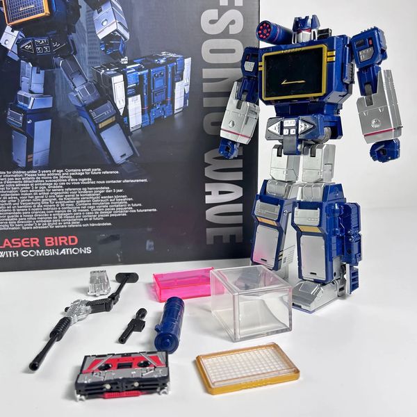 THF Transformation Soundwave Six Tape Troop G1 Mindwipe Rumble Frenzy Ravage Laserbeak Buzzsaw Limit KO Figure Robot Toys KBB 240624, Apricot
THF Transformation Soundwave Six Tape Troop G1 Mindwipe Rumble Frenzy Ravage Laserbeak Buzzsaw Limit KO Figure Robot Toys KBB 240624, Apricot