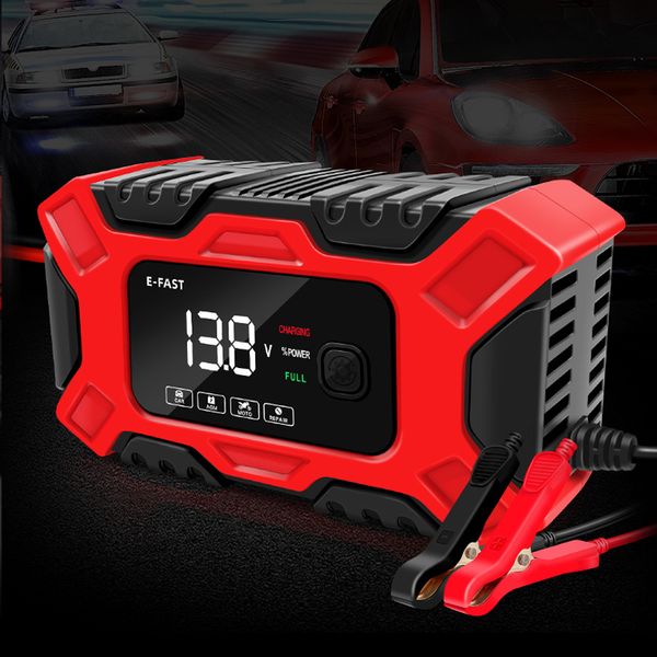Pulse 12V 6A Repair Battery Charger Professional Car Battery Starter For Auto Electric Motorcycle Truck Car Accessories
Pulse 12V 6A Repair Battery Charger Professional Car Battery Starter For Auto Electric Motorcycle Truck Car Accessories