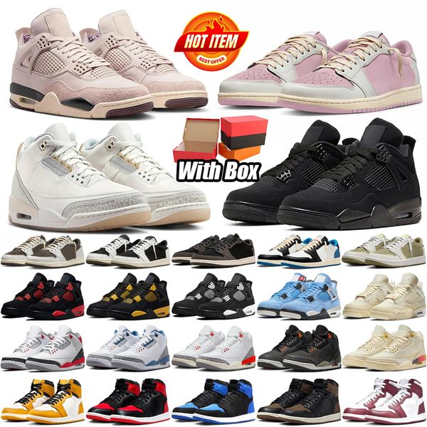 Men Women 1 4 Basketball Shoes 1s high Black Toe low Canary Black Phantom Olive Reverse Mocha 4s Bred Black Cat Red Blue Green White Mens Trainers Sneakers With Box, Plum
Men Women 1 4 Basketball Shoes 1s high Black Toe low Canary Black Phantom Olive Reverse Mocha 4s Bred Black Cat Red Blue Green White Mens Trainers Sneakers With Box, Plum
