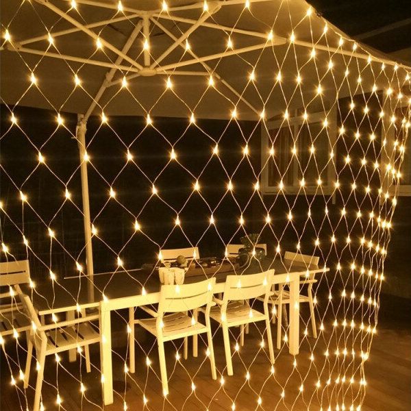 LED solar fishing net light courtyard lawn light curtain decoration atmosphere light string Tail plug payment 3m*3m
LED solar fishing net light courtyard lawn light curtain decoration atmosphere light string Tail plug payment 3m*3m
