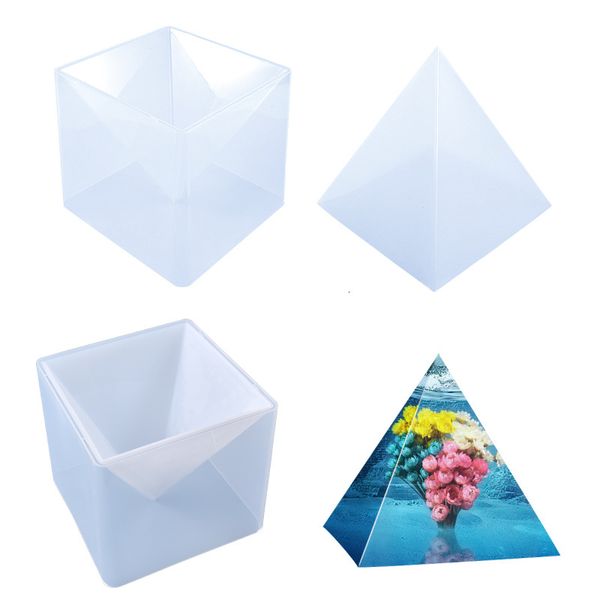 DIY Crystal Resin Drops Great Pyramid Silica Gel Mould 10cm15cm Home Furnishings Ornament Silicone Mold Set
DIY Crystal Resin Drops Great Pyramid Silica Gel Mould 10cm15cm Home Furnishings Ornament Silicone Mold Set