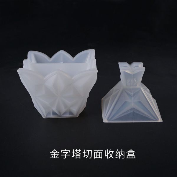 DIY Crystal Resin Drops Gel Pyramid Shape Diamond Storage Jewelry Box Home Furnishings Ornaments Silicone Mold
DIY Crystal Resin Drops Gel Pyramid Shape Diamond Storage Jewelry Box Home Furnishings Ornaments Silicone Mold