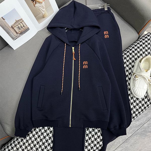 24FW Designer Womens tracksuit Letter Print Hoodie Pants fall fashion sweater Fashion Sports Sweatshirt Sweatpants Two Piece Set Women