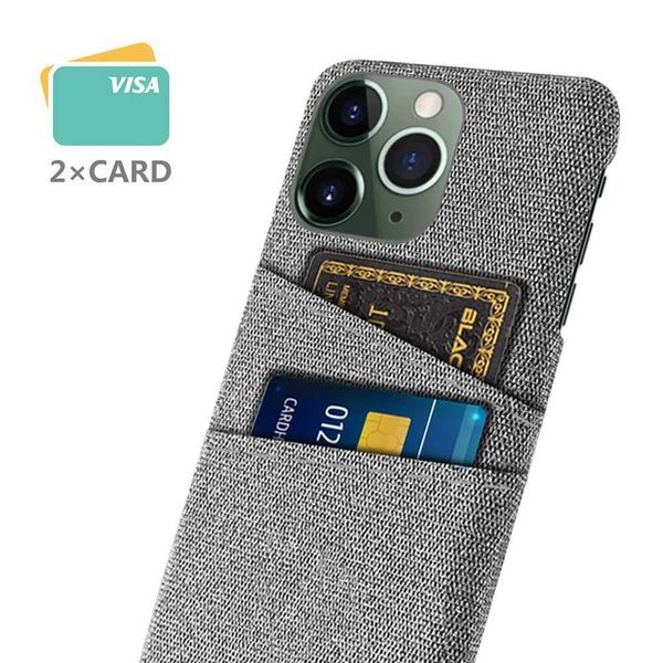 Cellphone Case Card Case for iPhone 16 Pro Max 15 14 Case for iPhone 16 Pro Max Dual Card Fabric Cloth Cover for iPhone 16 15 14 13 Pro Max G241008