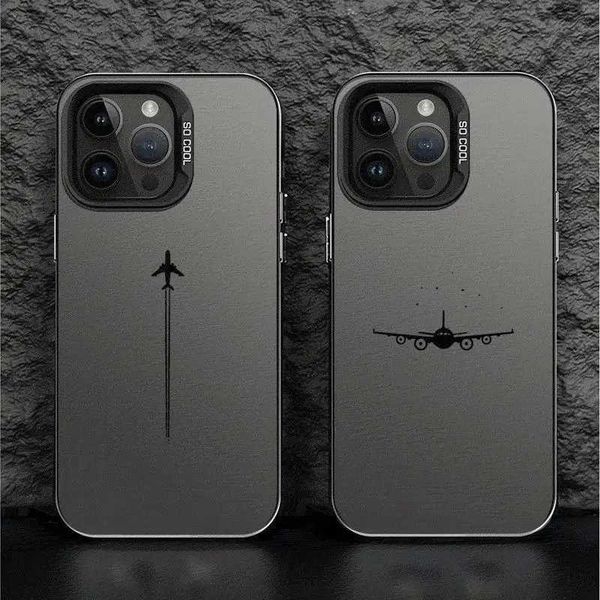 Luxury Case Planes Phone Case for iPhone 15 16 Pro Max 14 16 Pro 13 12 11 Pro Max 14 16 Plus Premium Airplane Pattern Mobile Cover Z241008