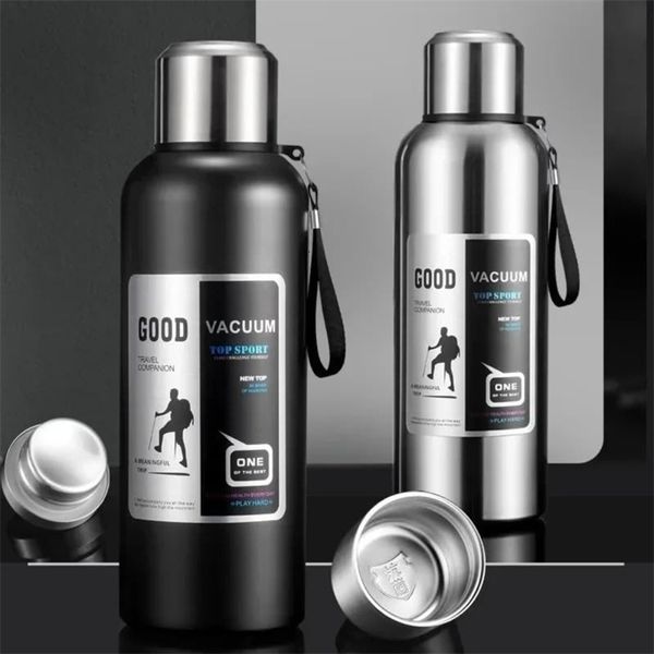 2L stainless steel vacuum thermostat large capacity insulated bottle t 241016