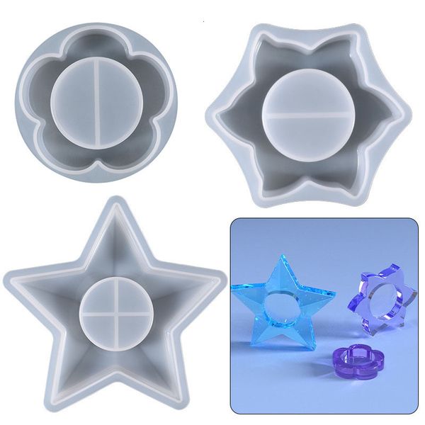 Crystal Dropping Candlestick Mold Diy Star Flower Lotus Candle Stand Layout Storage Silicone Mould 3-pieces Set
Crystal Dropping Candlestick Mold Diy Star Flower Lotus Candle Stand Layout Storage Silicone Mould 3-pieces Set