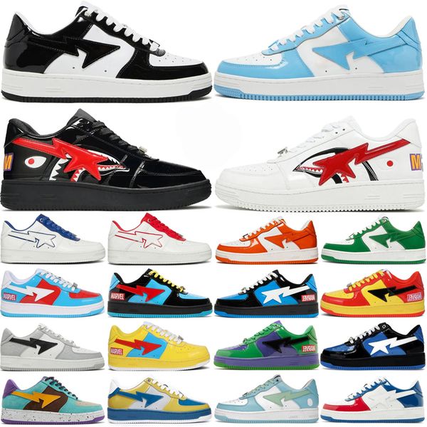Designer bapestaa Shoes Mens Trainers Platform Sneakers Womens Low Black Leather Skateboarding Jogging Sports Scarpe Schuhe Des Chaussures, Sky blue
Designer bapestaa Shoes Mens Trainers Platform Sneakers Womens Low Black Leather Skateboarding Jogging Sports Scarpe Schuhe Des Chaussures, Sky blue