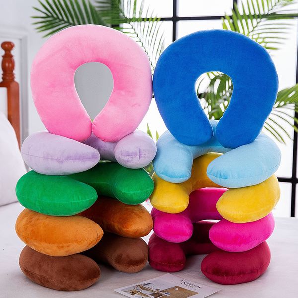 Pillow U-shaped pillow neck pillow portable airplane travel cervical spine pillow PP cotton u-shaped nap pillow gift printed, Multicolor
Pillow U-shaped pillow neck pillow portable airplane travel cervical spine pillow PP cotton u-shaped nap pillow gift printed, Multicolor