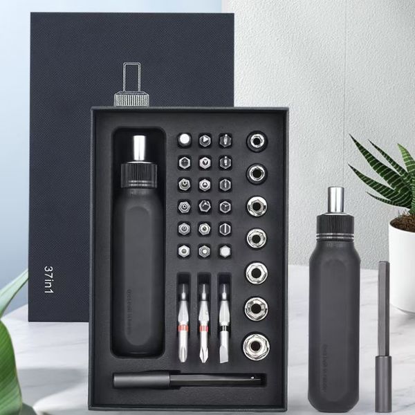 37 in 1 Screwdrivers Ratchet Screwdriver Set with Extension Rod Manual Tool for Computer Mobile Phone Repair Magnetic Bolt
37 in 1 Screwdrivers Ratchet Screwdriver Set with Extension Rod Manual Tool for Computer Mobile Phone Repair Magnetic Bolt