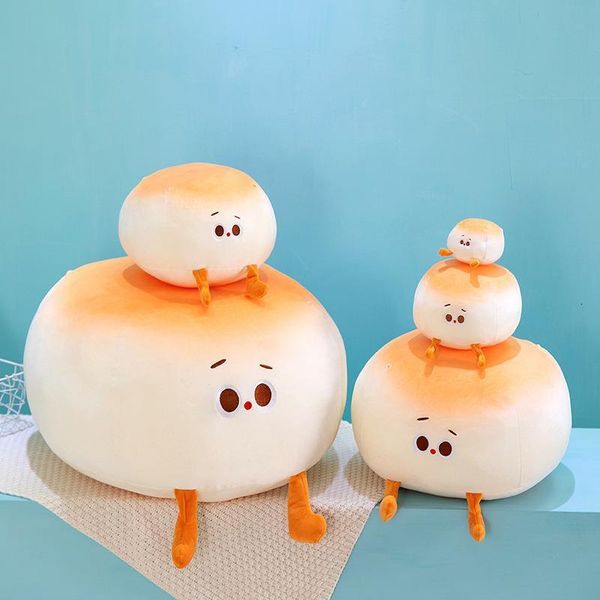 Stuffed Plush Small Mantou Doll Cartoon Toys Cute Bread Sofa Cushion Bed Sleeping Pillow, Multicolor
Stuffed Plush Small Mantou Doll Cartoon Toys Cute Bread Sofa Cushion Bed Sleeping Pillow, Multicolor