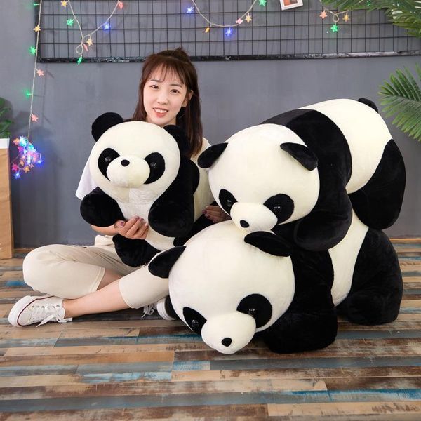 Stuffed Animals Cute Giant Lying Style Simulation Panda Doll Comfort Pillow Sofa Cushion Baby Plush Cartoon Toys, Black
Stuffed Animals Cute Giant Lying Style Simulation Panda Doll Comfort Pillow Sofa Cushion Baby Plush Cartoon Toys, Black
