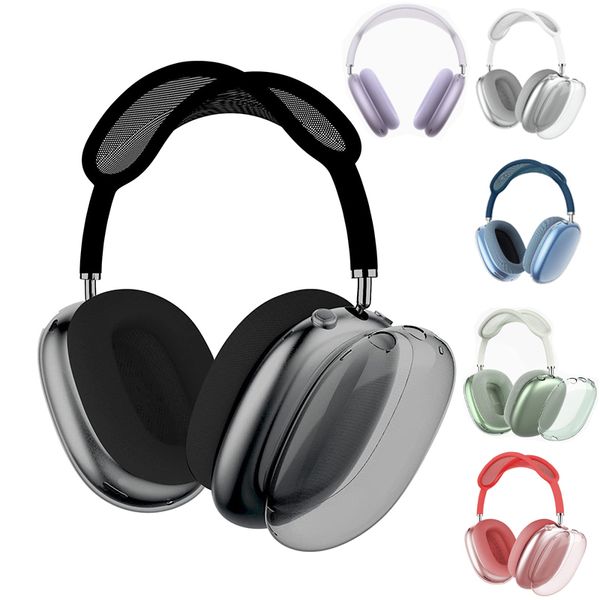 For Airpods Max Headphone Accessories Transparent TPU Solid Silicone Waterproof Protective case AirPod Headphones Headset cover Case
For Airpods Max Headphone Accessories Transparent TPU Solid Silicone Waterproof Protective case AirPod Headphones Headset cover Case