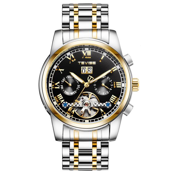 Original Design Swiss Watch Luminous Moon Phase Flywheel 24H Seconds Dial Waterproof Multi-function Mechanical Movement Mens Watches, Deep blue
Original Design Swiss Watch Luminous Moon Phase Flywheel 24H Seconds Dial Waterproof Multi-function Mechanical Movement Mens Watches, Deep blue