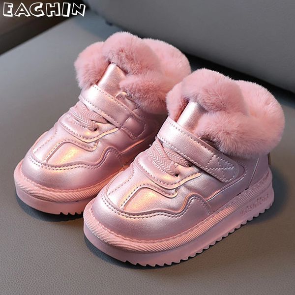 Winter Snow for Kids Fashion PU Leather Waterproof Boys Plus Cashmere Thick Short Boots Girls Cute Pink Casual Shoes 241014, Blue
Winter Snow for Kids Fashion PU Leather Waterproof Boys Plus Cashmere Thick Short Boots Girls Cute Pink Casual Shoes 241014, Blue