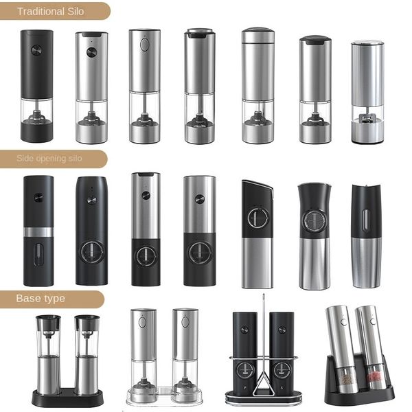 Dry Battery/Lithium Battery Rechargeable Type Gravity Sensing Mini Intelligent Salt PepperElectric Grinder
Dry Battery/Lithium Battery Rechargeable Type Gravity Sensing Mini Intelligent Salt PepperElectric Grinder