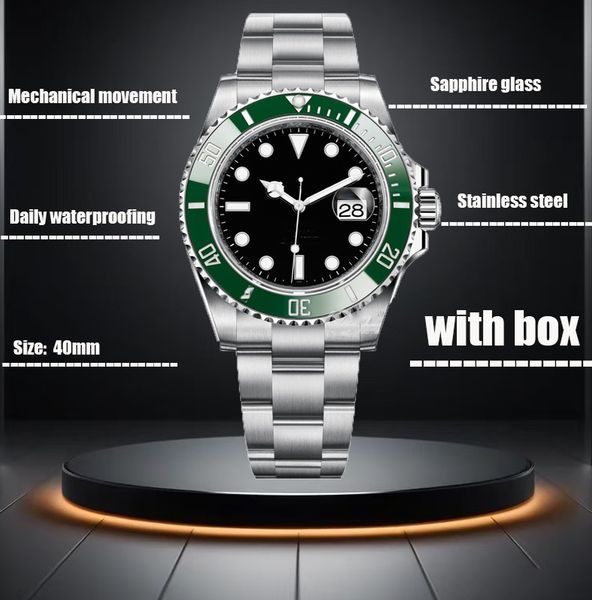 Popular men's hot-selling luxury sapphire covered mechanical watch with blue hands and stainless steel construction, Waterproof
Popular men's hot-selling luxury sapphire covered mechanical watch with blue hands and stainless steel construction, Waterproof