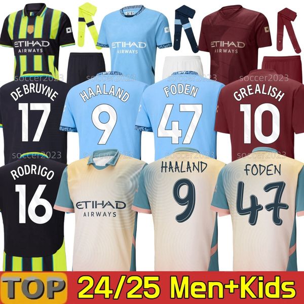 24 25 Erling Haaland SOCCER JERSEYS FODEN GREALISH J.ALVAREZ DE BRUYNE DOKU 2024 2025 4TH KOVACIC RODRIGO PHILLIPS EDERSON M. football tops shirts men kids kit, Black
24 25 Erling Haaland SOCCER JERSEYS FODEN GREALISH J.ALVAREZ DE BRUYNE DOKU 2024 2025 4TH KOVACIC RODRIGO PHILLIPS EDERSON M. football tops shirts men kids kit, Black