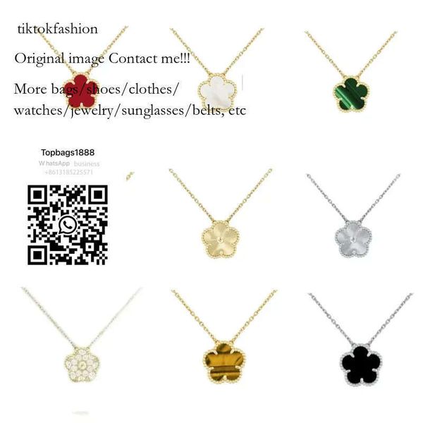 High Quality Four Leaf Clover Necklace Pendant Pearl Mother Plated Gold Necklaces For Women Girl Valentine's Mother's Day Eng
High Quality Four Leaf Clover Necklace Pendant Pearl Mother Plated Gold Necklaces For Women Girl Valentine's Mother's Day Eng