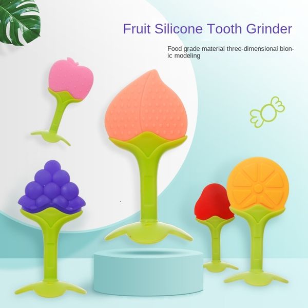 Soothers Teethers Silicone Baby gutta percha fruit shaped chewing gum two color three dimensional food grade molars for newborns
Soothers Teethers Silicone Baby gutta percha fruit shaped chewing gum two color three dimensional food grade molars for newborns